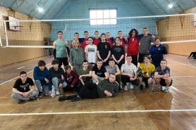11 березня пройшли змагання з волейболу між студентами перших-четвертих курсів відділення 