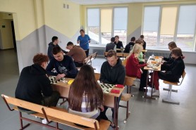 14 лютого проводились змагання із шашок серед здобувачів освіти 