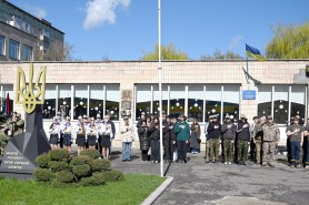 Студенти коледжу взяли участь у міському етапі військово-патріотичної гри «Сокіл» («Джура»)