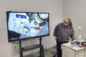 Студенти відділення комп’ютерних технологій опановували роботу з оптоволоконним кабелем