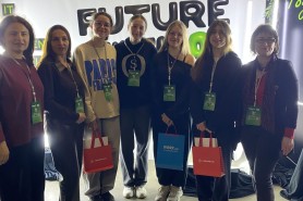 Студенти відвідали ювілейну конференцію Faine IT 2026: Future with AI